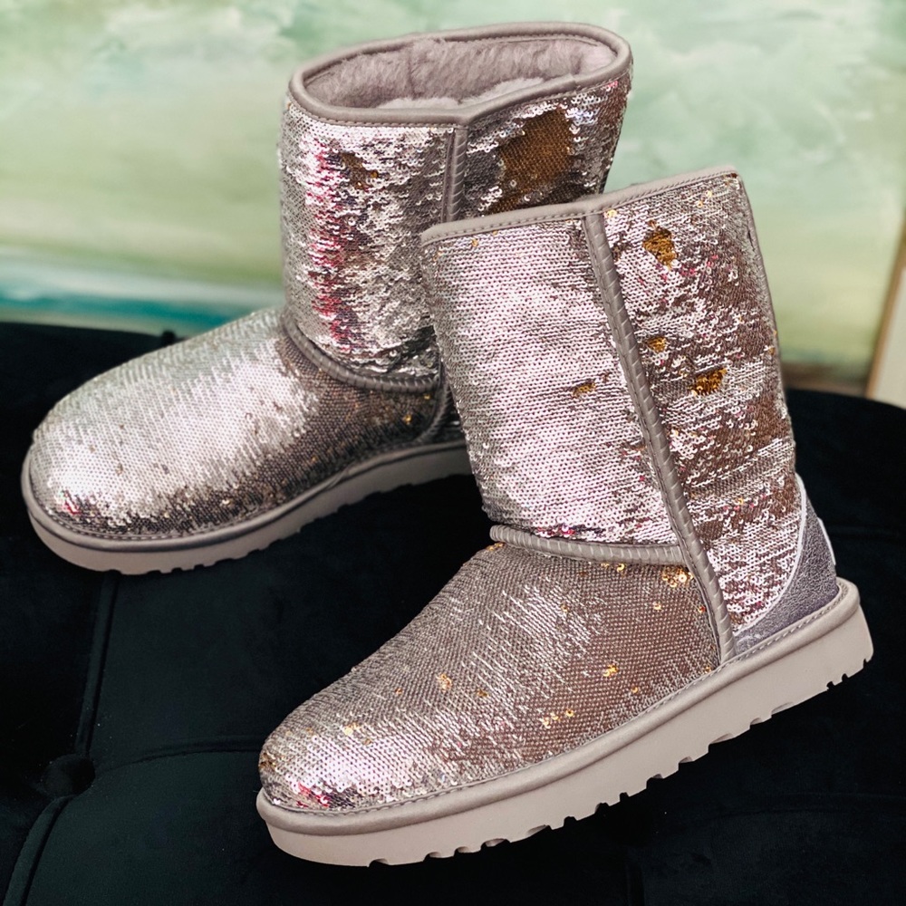 Uggs Classic Short Sequin Boots SOLD OUT